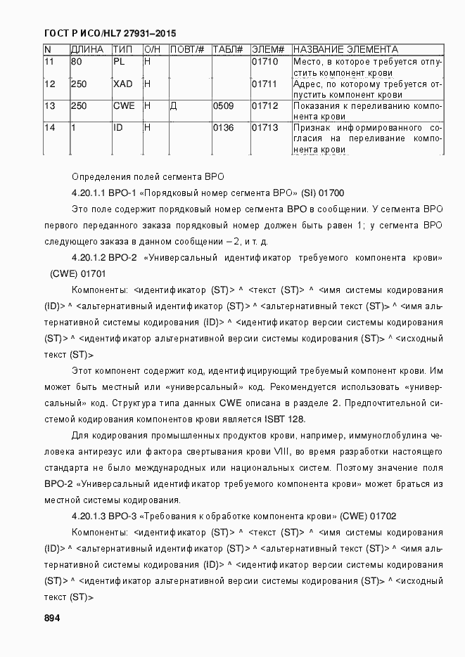 Страница 900 ГОСТ Р ИСО/HL7 27931-2015
