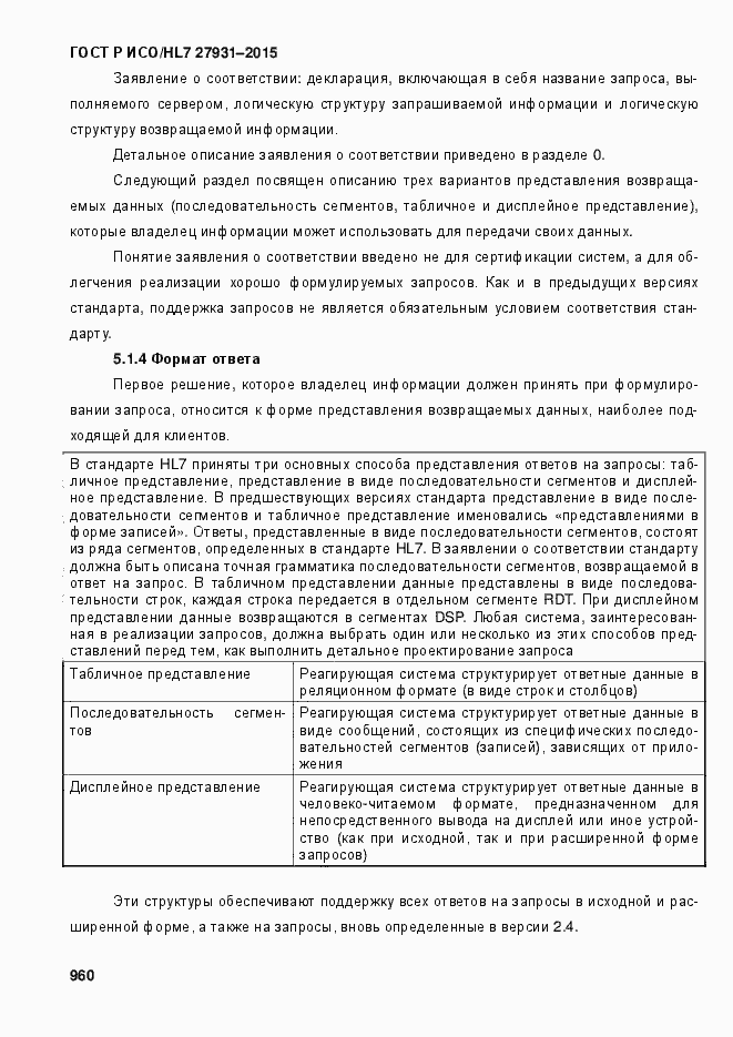 Страница 966 ГОСТ Р ИСО/HL7 27931-2015