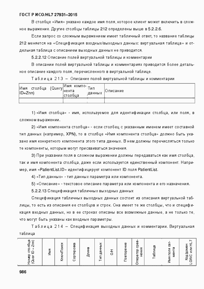 Страница 992 ГОСТ Р ИСО/HL7 27931-2015