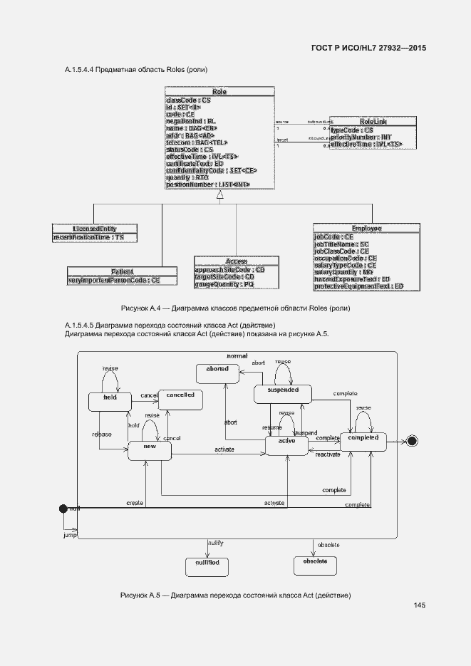 Страница 148 ГОСТ Р ИСО/HL7 27932-2015