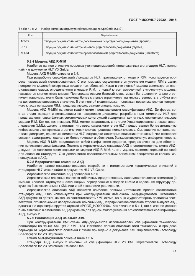 Страница 16 ГОСТ Р ИСО/HL7 27932-2015