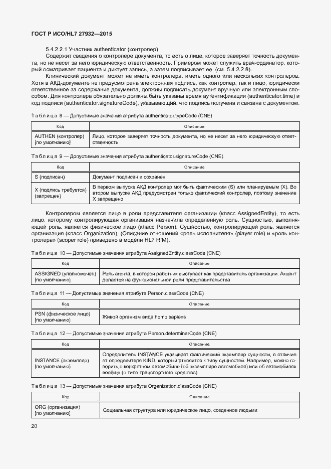 Страница 23 ГОСТ Р ИСО/HL7 27932-2015