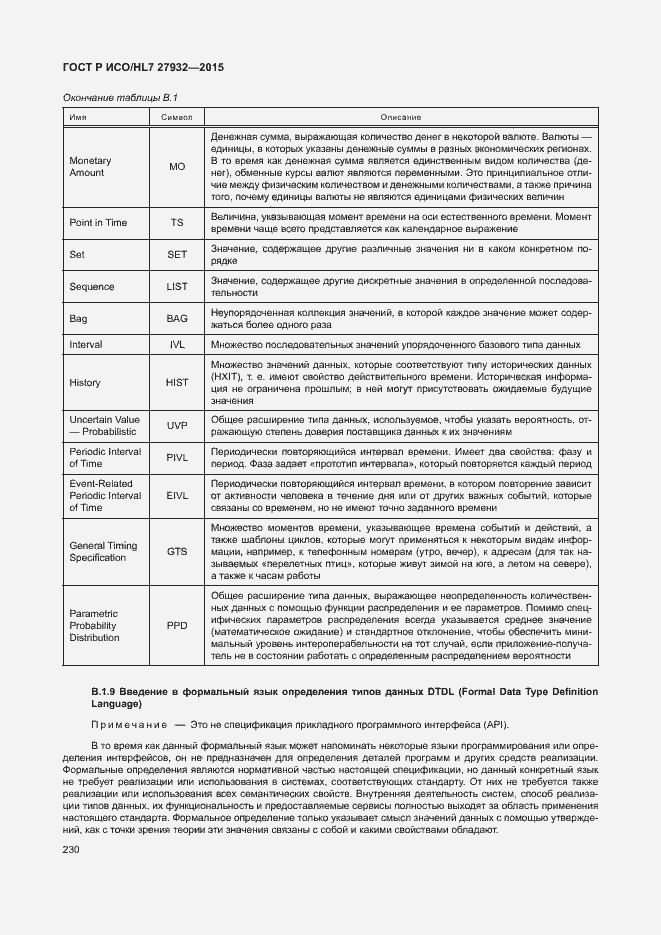Страница 233 ГОСТ Р ИСО/HL7 27932-2015