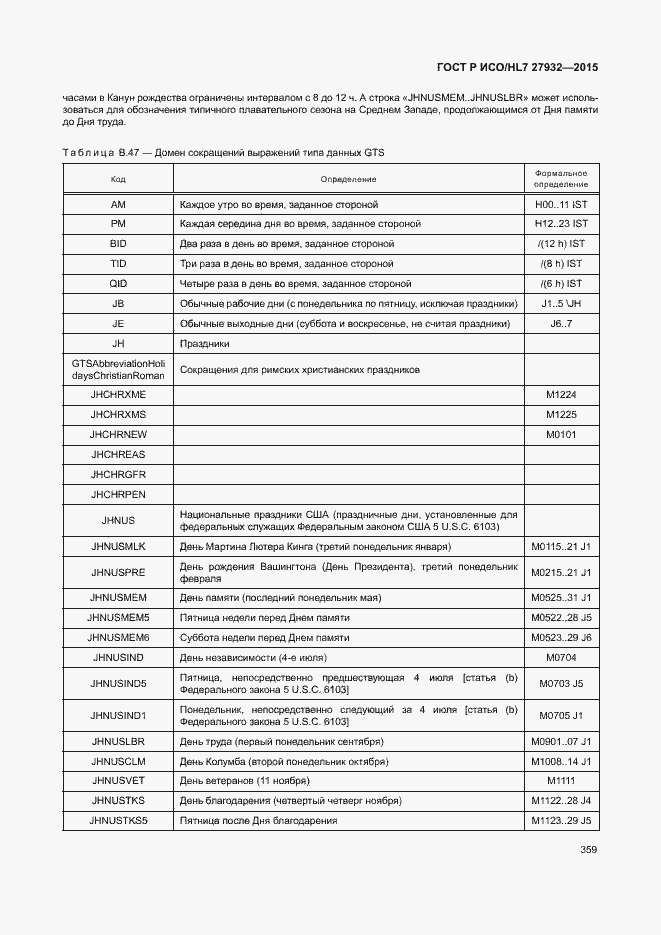 Страница 362 ГОСТ Р ИСО/HL7 27932-2015