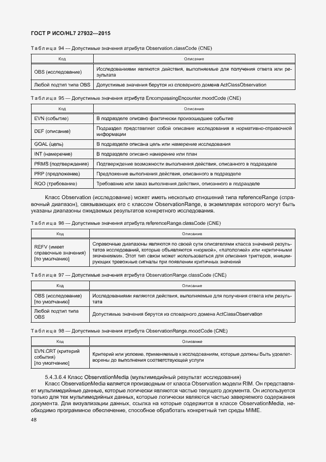 Страница 51 ГОСТ Р ИСО/HL7 27932-2015
