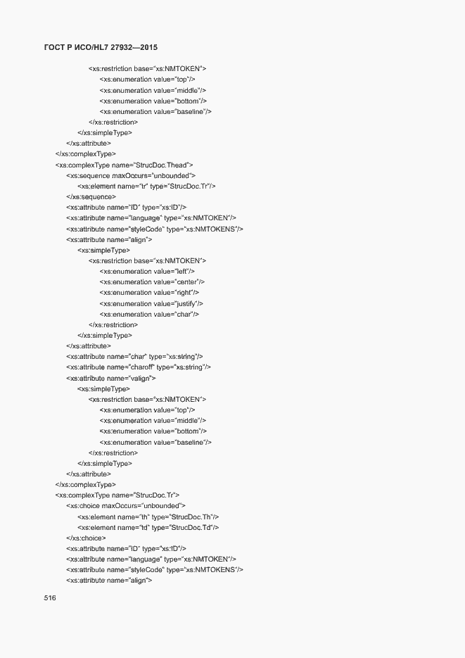 Страница 519 ГОСТ Р ИСО/HL7 27932-2015