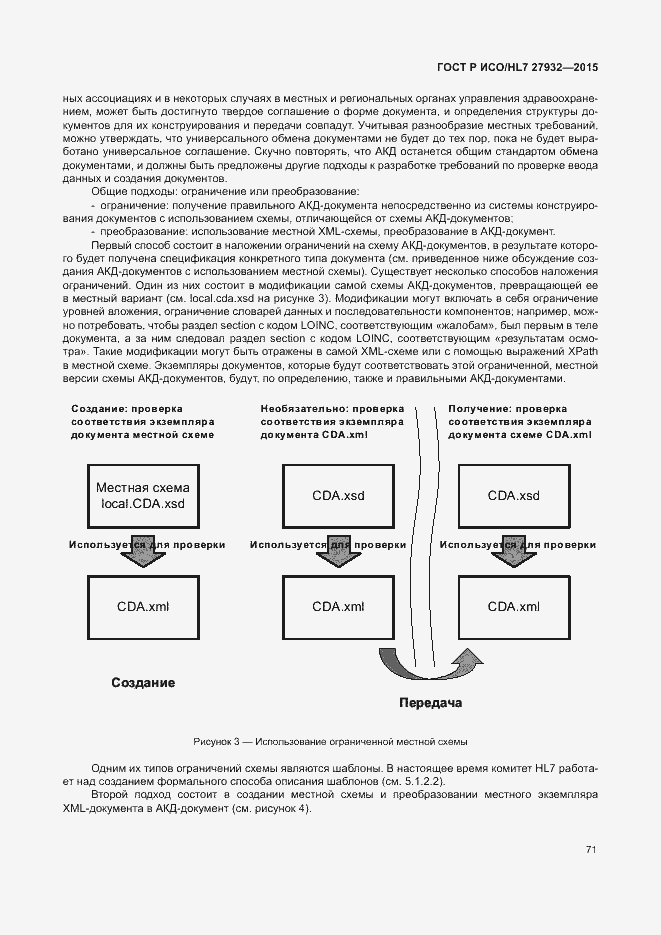 Страница 74 ГОСТ Р ИСО/HL7 27932-2015