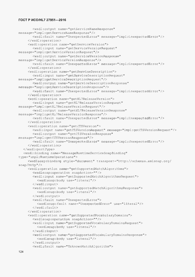Страница 128 ГОСТ Р ИСО/HL7 27951-2016