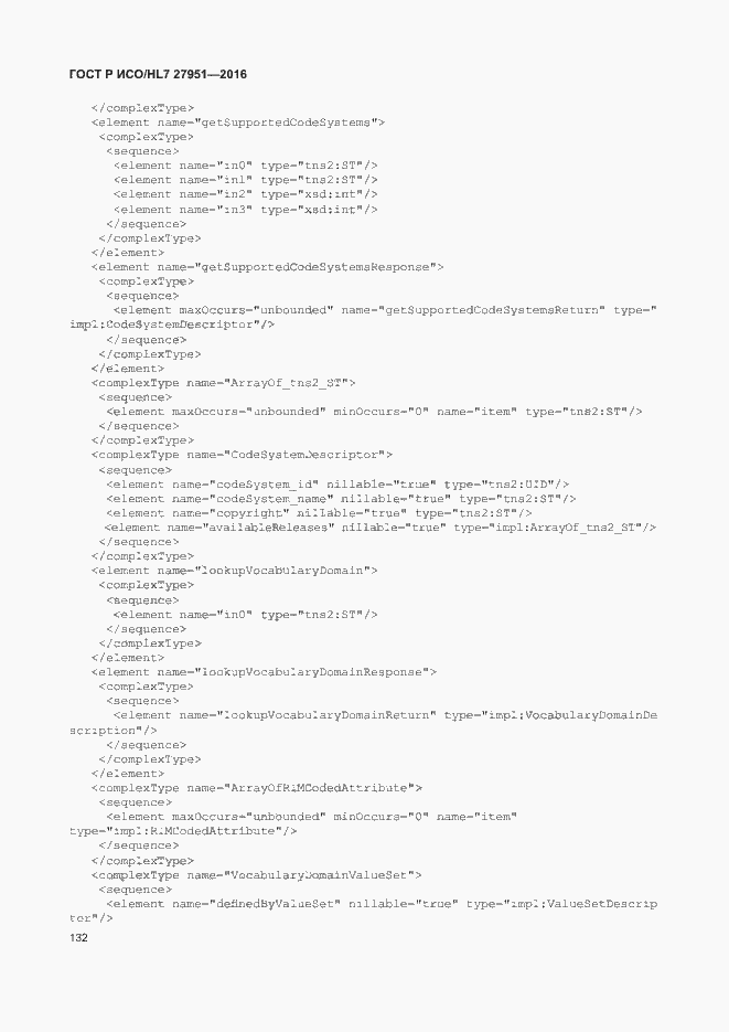 Страница 136 ГОСТ Р ИСО/HL7 27951-2016