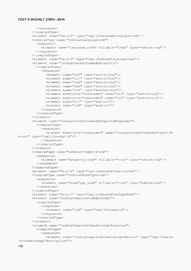 Страница 160 ГОСТ Р ИСО/HL7 27951-2016