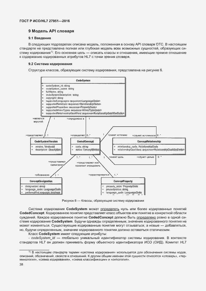 Страница 42 ГОСТ Р ИСО/HL7 27951-2016