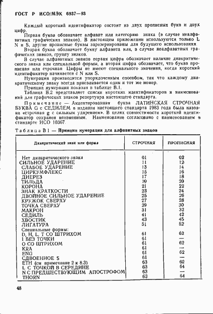 Страница 52 ГОСТ Р ИСО/МЭК 6937-93
