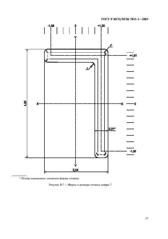 Страница 20 ГОСТ Р ИСО/МЭК 7811-1-2003