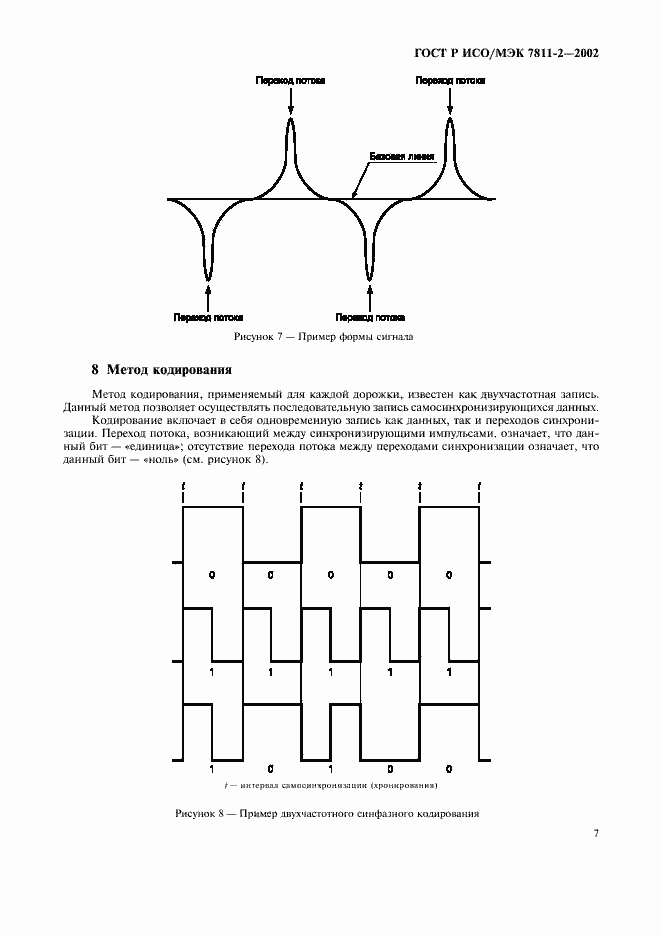 Страница 10 ГОСТ Р ИСО/МЭК 7811-2-2002