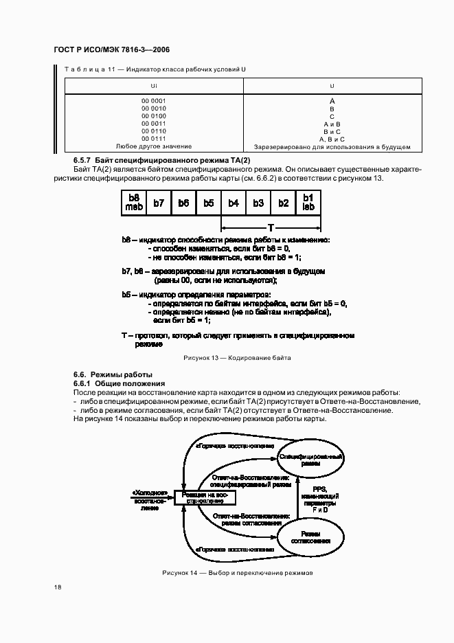 Страница 22 ГОСТ Р ИСО/МЭК 7816-3-2006