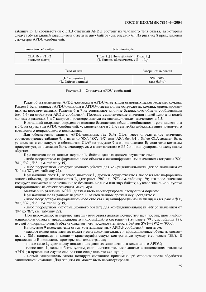 Страница 29 ГОСТ Р ИСО/МЭК 7816-4-2004