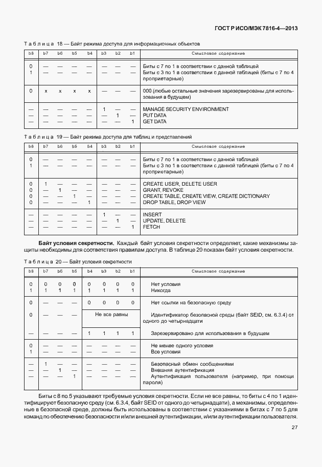 Страница 32 ГОСТ Р ИСО/МЭК 7816-4-2013