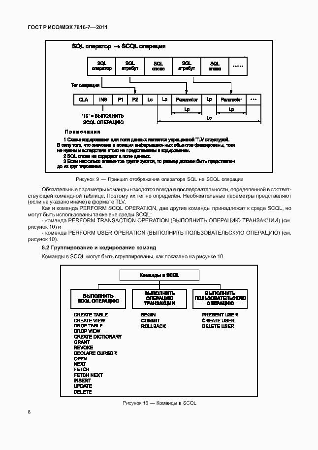 Страница 12 ГОСТ Р ИСО/МЭК 7816-7-2011