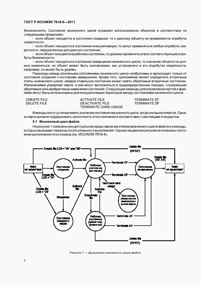 Страница 6 ГОСТ Р ИСО/МЭК 7816-9-2011