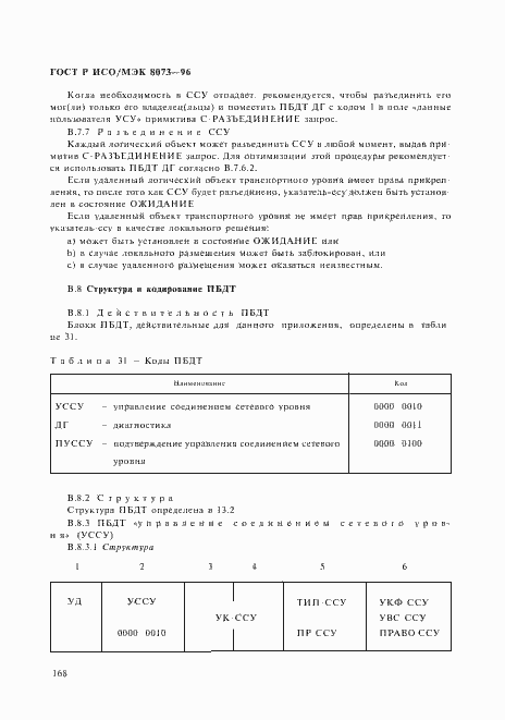 Страница 174 ГОСТ Р ИСО/МЭК 8073-96
