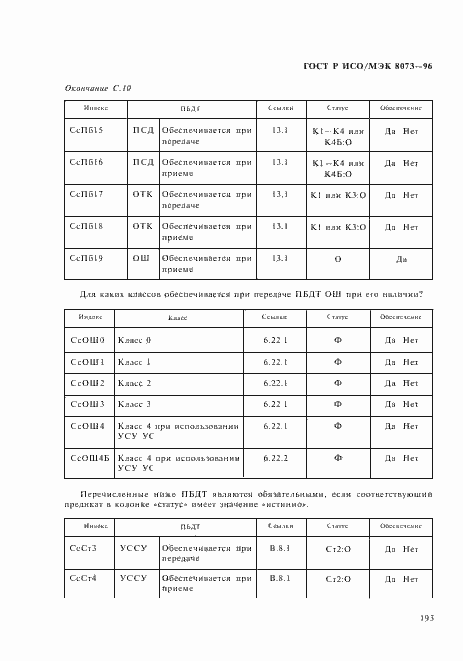 Страница 199 ГОСТ Р ИСО/МЭК 8073-96