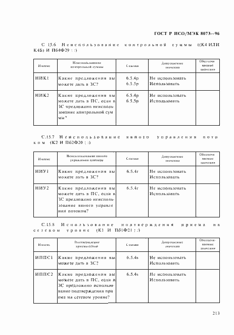 Страница 219 ГОСТ Р ИСО/МЭК 8073-96