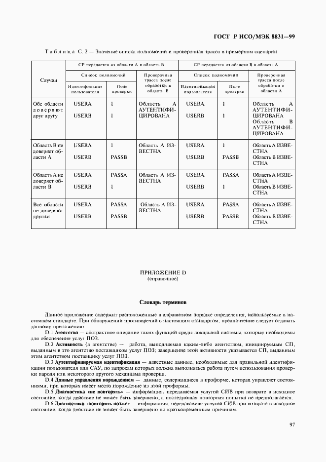 Страница 102 ГОСТ Р ИСО/МЭК 8831-99