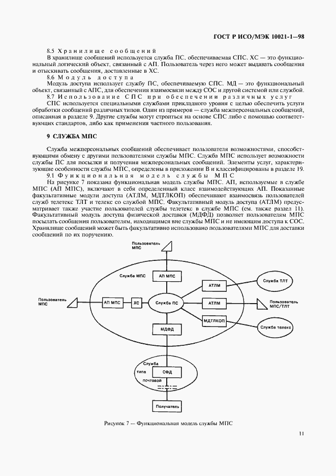 Страница 16 ГОСТ Р ИСО/МЭК 10021-1-98