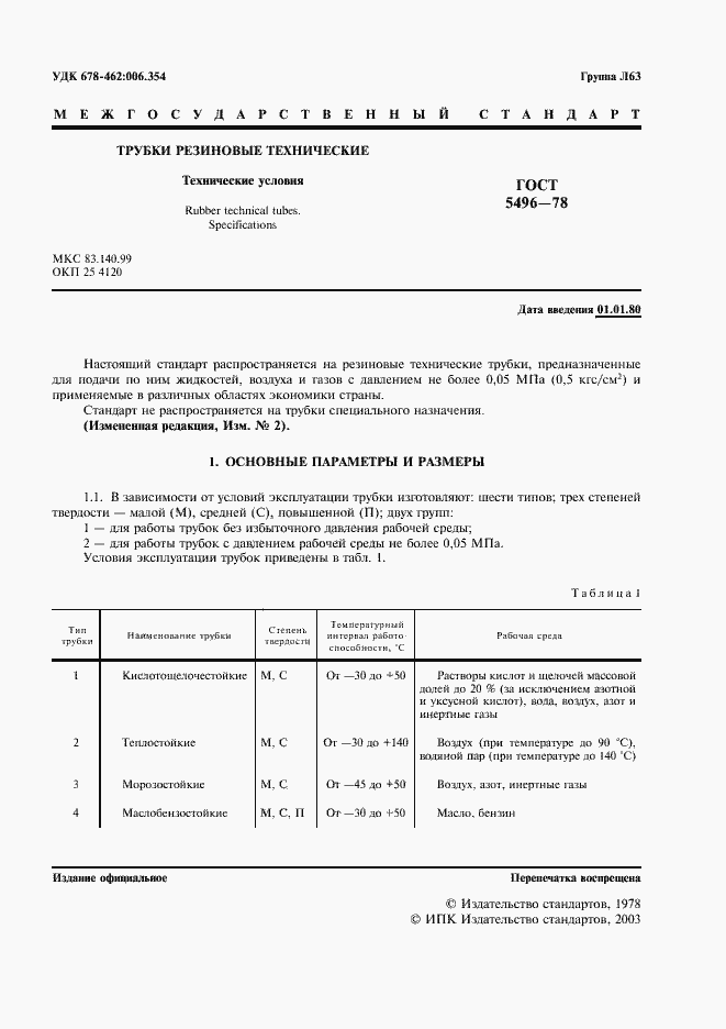 Страница 3 ГОСТ 5496-78