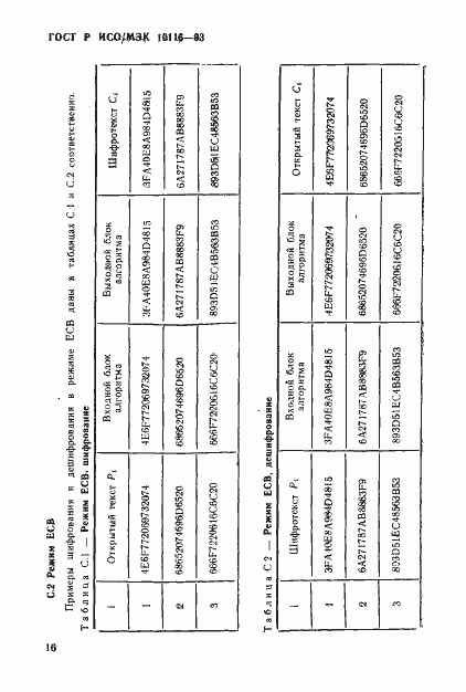 Страница 18 ГОСТ Р ИСО/МЭК 10116-93