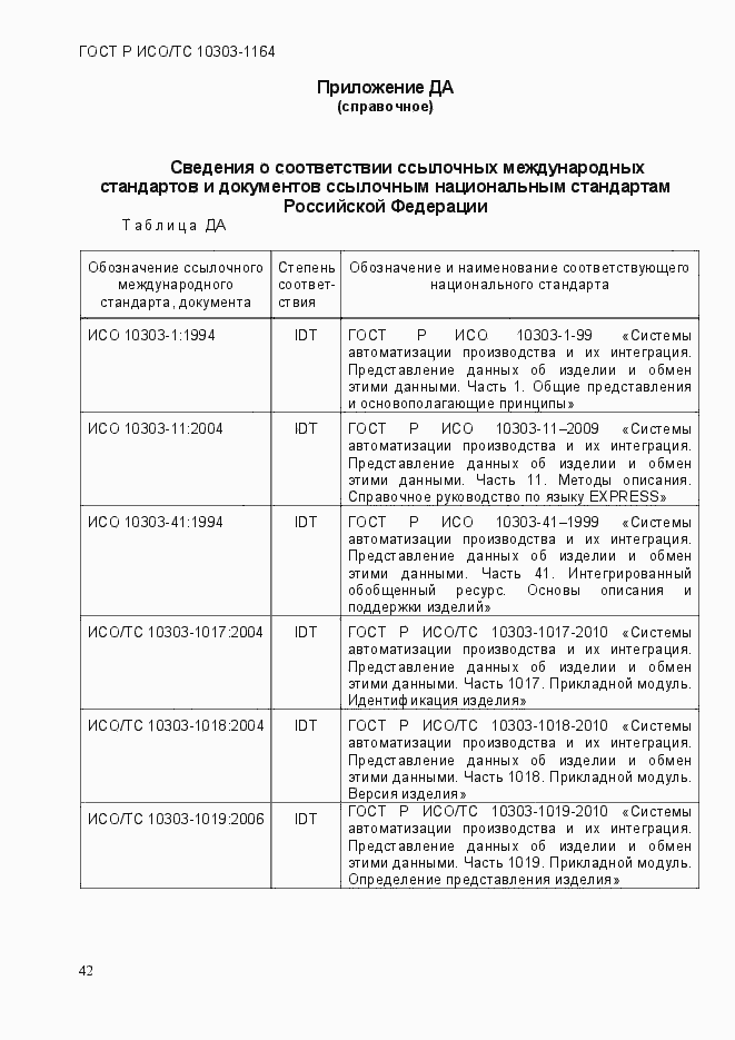 Страница 48 ГОСТ Р ИСО/МЭК 10303-1164-2013
