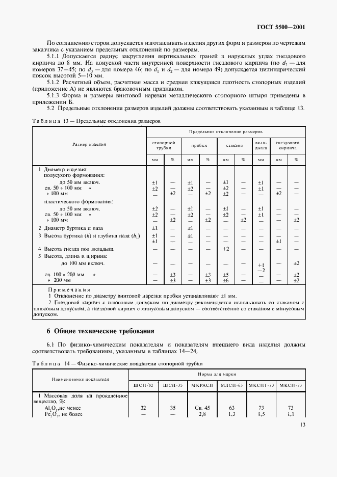 Страница 16 ГОСТ 5500-2001