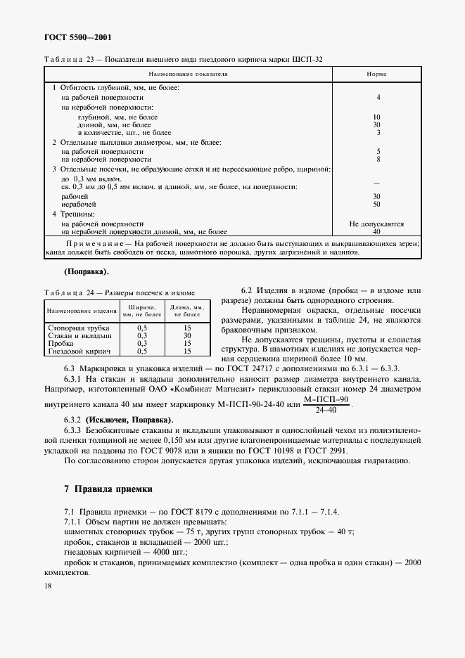 Страница 21 ГОСТ 5500-2001