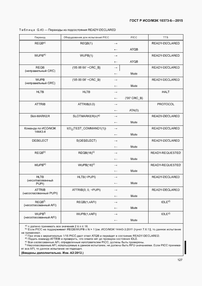 Страница 130 ГОСТ Р ИСО/МЭК 10373-6-2015
