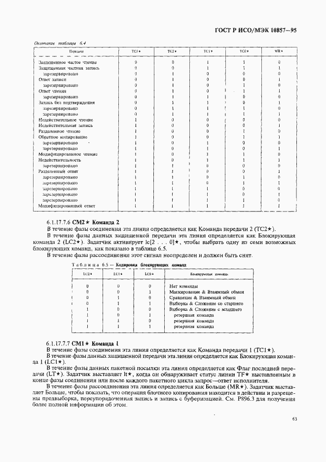 Страница 70 ГОСТ Р ИСО/МЭК 10857-95