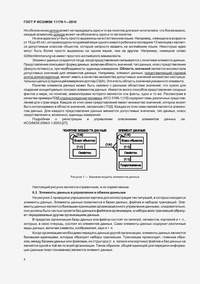 Страница 12 ГОСТ Р ИСО/МЭК 11179-1-2010