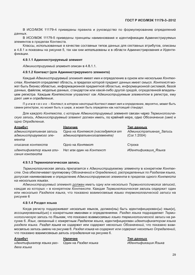Страница 33 ГОСТ Р ИСО/МЭК 11179-3-2012