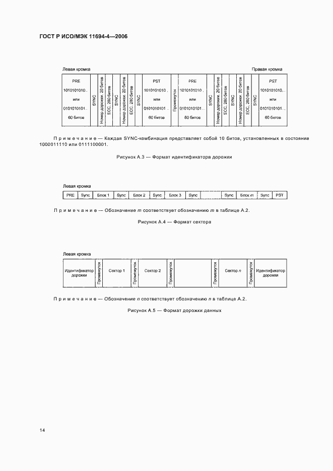 Страница 18 ГОСТ Р ИСО/МЭК 11694-4-2006
