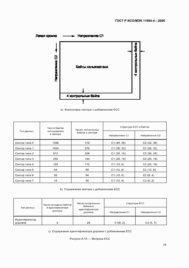 Страница 23 ГОСТ Р ИСО/МЭК 11694-4-2006