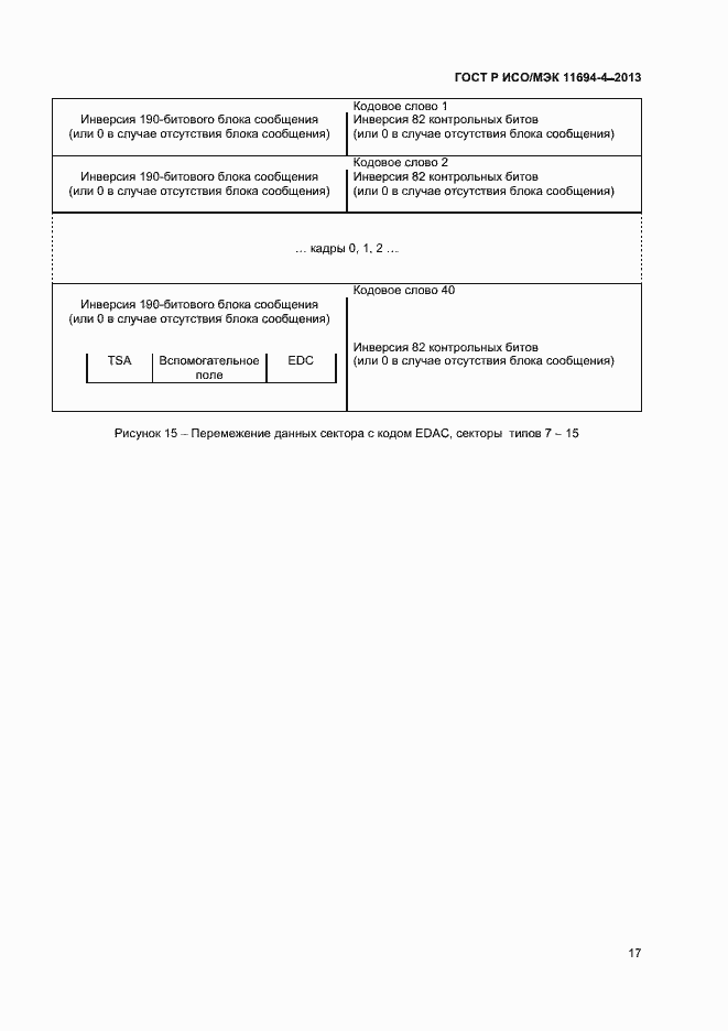 Страница 20 ГОСТ Р ИСО/МЭК 11694-4-2013
