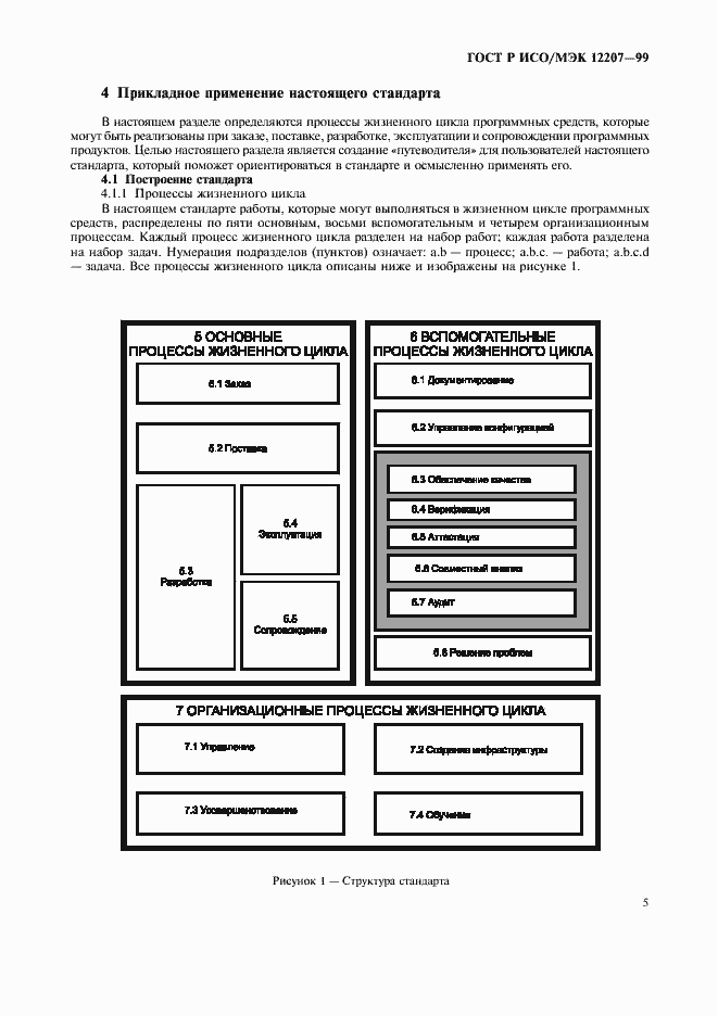 Страница 9 ГОСТ Р ИСО/МЭК 12207-99