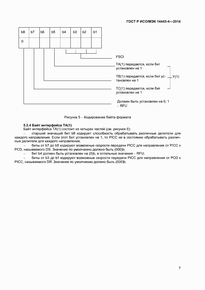 Страница 12 ГОСТ Р ИСО/МЭК 14443-4-2014