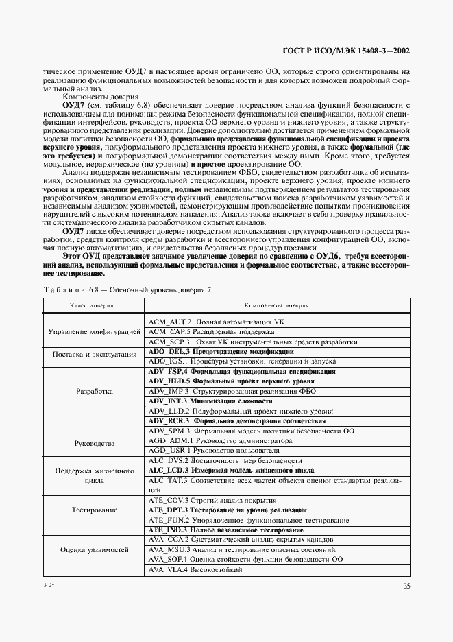 Страница 40 ГОСТ Р ИСО/МЭК 15408-3-2002