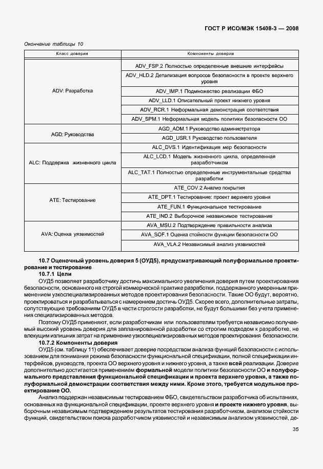 Страница 40 ГОСТ Р ИСО/МЭК 15408-3-2008