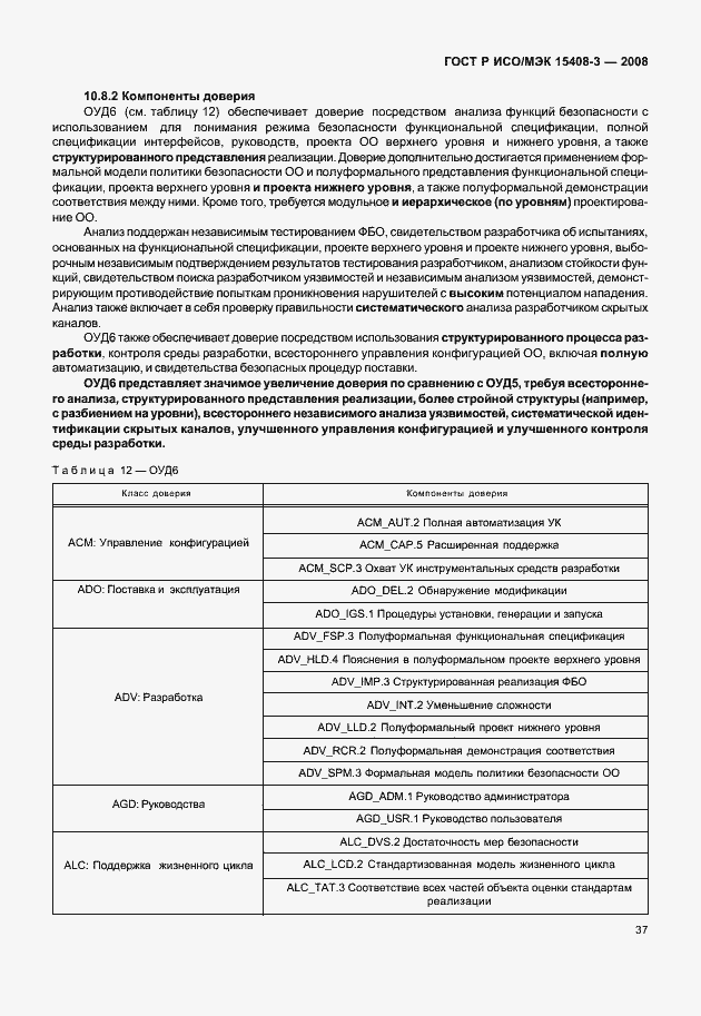 Страница 42 ГОСТ Р ИСО/МЭК 15408-3-2008