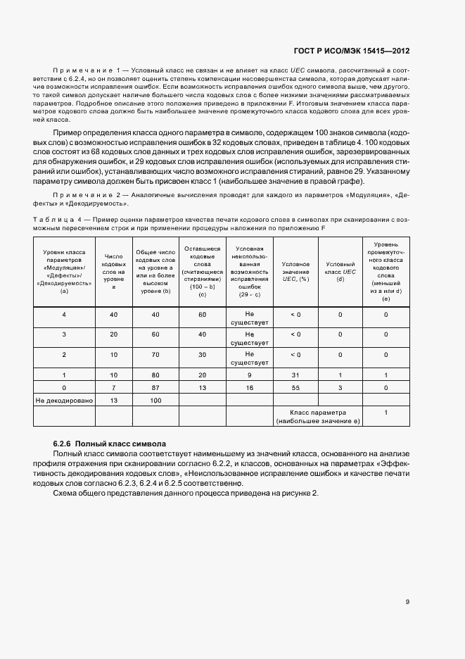 Страница 15 ГОСТ Р ИСО/МЭК 15415-2012