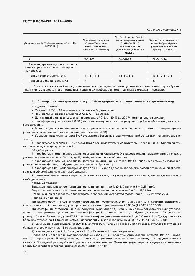 Страница 22 ГОСТ Р ИСО/МЭК 15419-2005