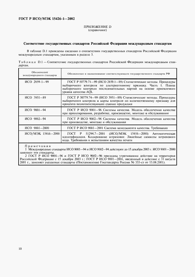 Страница 14 ГОСТ Р ИСО/МЭК 15426-1-2002