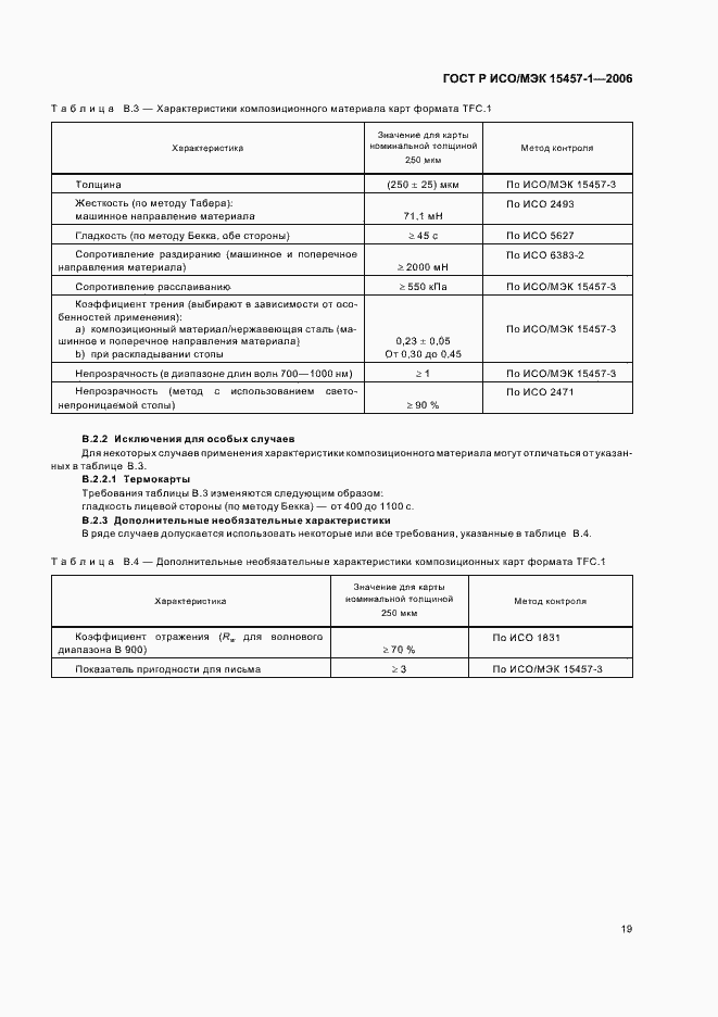 Страница 22 ГОСТ Р ИСО/МЭК 15457-1-2006