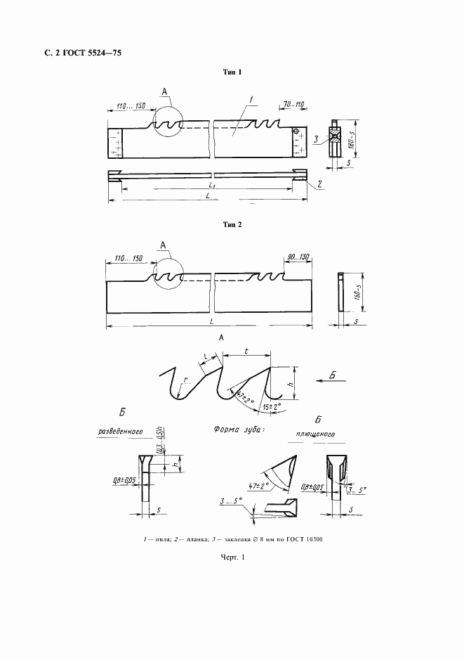 Страница 3 ГОСТ 5524-75
